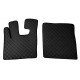 Coppia tappeti in similpelle nero Daf XF 105 02/2004-12/2014