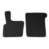 Coppia tappeti in similpelle nero Daf XF95 11/2001-12/2007