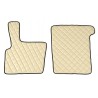 Coppia tappeti in similpelle panna Daf XF95 11/2001-12/2007
