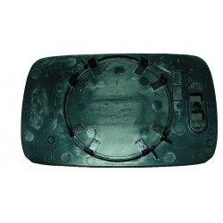 Piastra specchietto con vetro asferico blu lato guida - sx