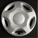 Kit serie 4 copricerchi coppe ruota logo Audi 16"