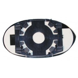 Piastra specchietto con vetro asferico lato guida - sx