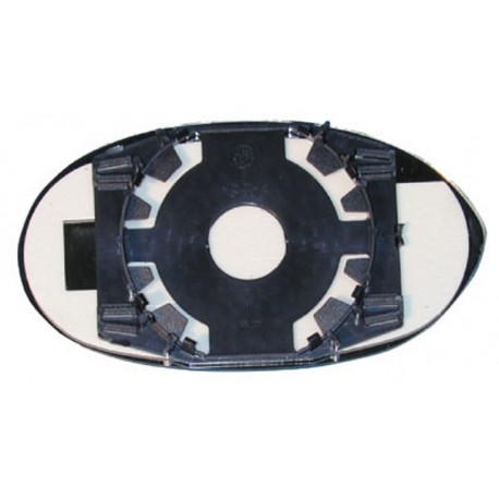 Piastra specchietto con vetro asferico lato guida - sx