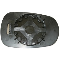 Piastra specchietto con vetro asferico lato guida - sx