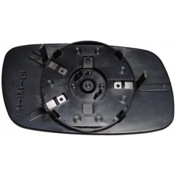 Piastra specchietto con vetro asferico lato guida - sx