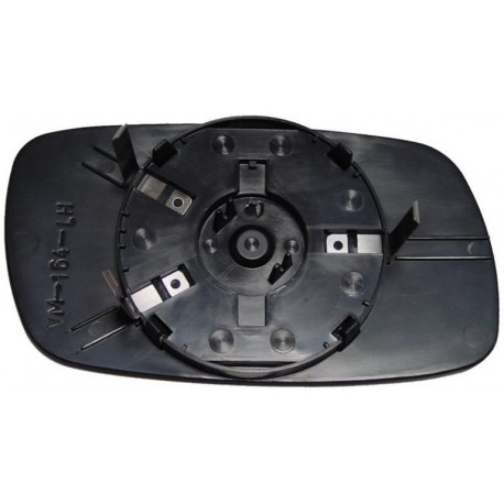 Piastra specchietto con vetro asferico lato guida - sx