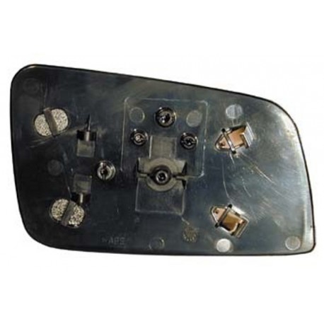 Piastra specchietto con vetro asferico lato guida - sx