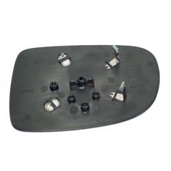 Piastra specchietto con vetro asferico lato guida - sx