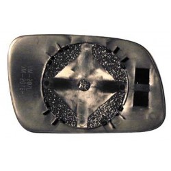 Piastra specchietto con vetro asferico lato guida - sx