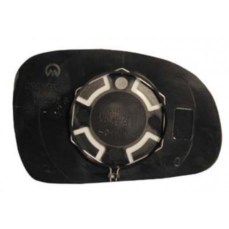 Piastra specchietto con vetro asferico lato guida - sx