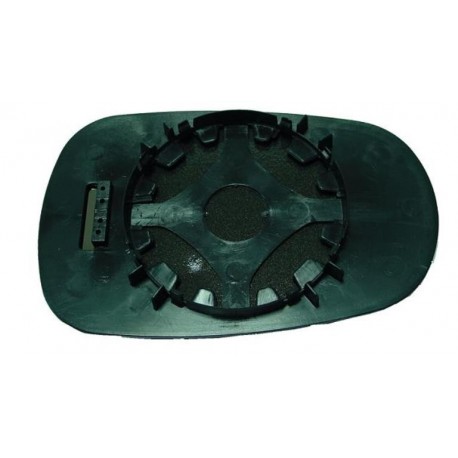 Piastra specchietto con vetro asferico lato guida - sx