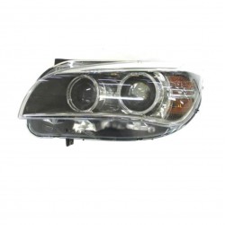 Proiettore faro Xenon D1S-P21W con motorino a led parabola nera sx