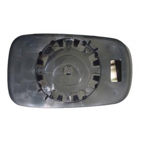 Piastra specchietto con vetro asferico lato guida - sx