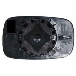 Piastra specchietto con vetro asferico lato guida - sx