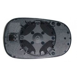 Piastra specchietto con vetro asferico lato guida - sx