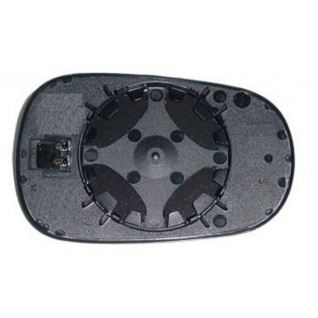 Piastra specchietto con vetro asferico lato guida - sx