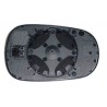 Piastra specchietto con vetro asferico lato guida - sx