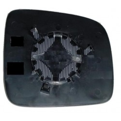 Piastra specchietto con vetro asferico lato guida - sx