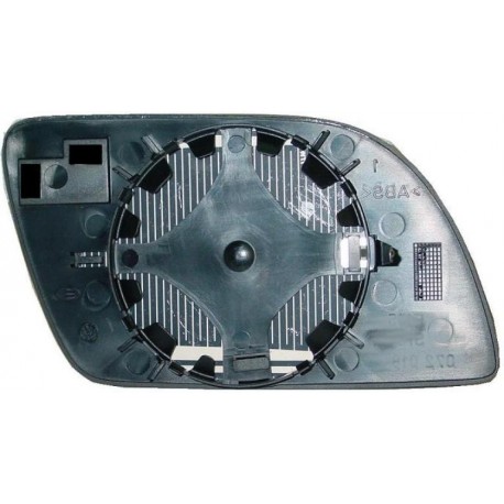 Piastra specchietto con vetro asferico lato guida - sx