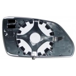 Piastra specchietto con vetro asferico lato guida - sx