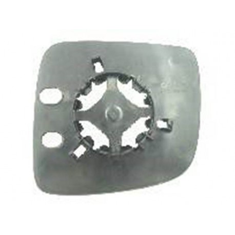 Piastra specchietto con vetro asferico lato guida - sx