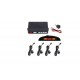 Park system 3 Kit sensori di parcheggio con display wireless
