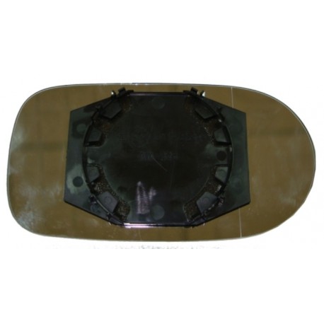 Piastra specchietto con vetro asferico lato guida - sx