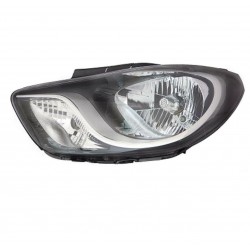 Faro proiettore H4 con motorino guida - sx