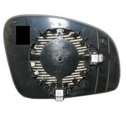 Piastra specchietto con vetro asferico lato guida - sx