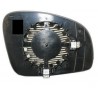 Piastra specchietto con vetro asferico lato guida - sx