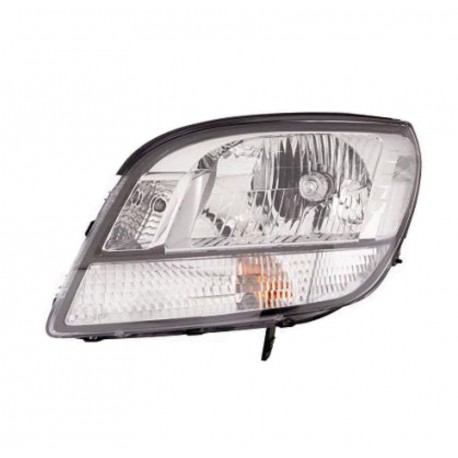 Faro proiettore H4 con motorino guida - sx