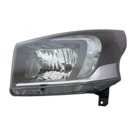 Faro proiettore H4 guida - sx