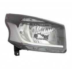 Faro proiettore H4 parabola nera passeggero - dx