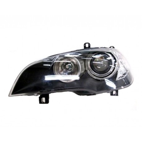 Proiettore faro H7-H1 con motorino guida sx