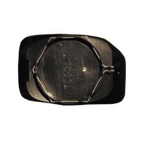 Piastra specchietto con vetro asferico lato guida - sx