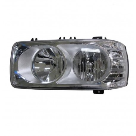 Proiettore faro H7-H1 regolazione manuale a led guida sx