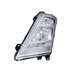 Proiettore faro H7-H1 con motorino a led guida sx