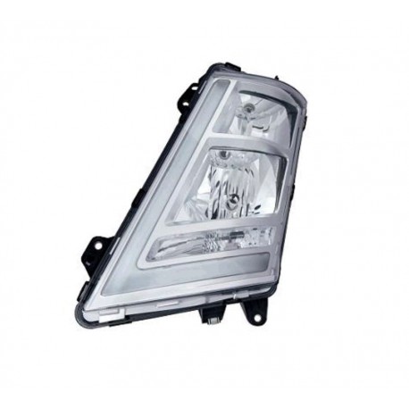 Proiettore faro H7-H1 con motorino a led guida sx