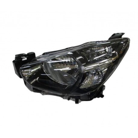 Proiettore faro H4 con regolazione elettrica guida sx