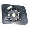 Piastra specchietto con vetro asferico lato guida - sx