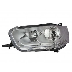 Proiettore faro H7-H1 con regolazione elettrica guida sx