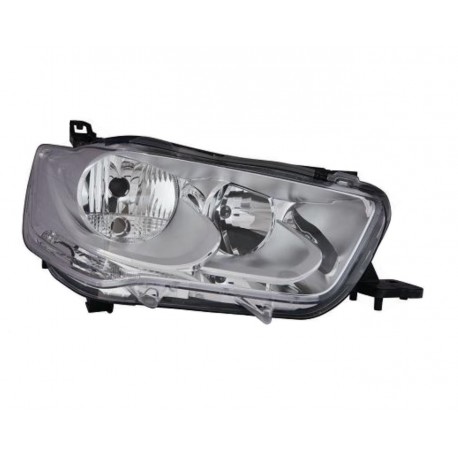 Proiettore faro H7-H1-W21 con luce diurna con regolazione elettrica passeggero dx