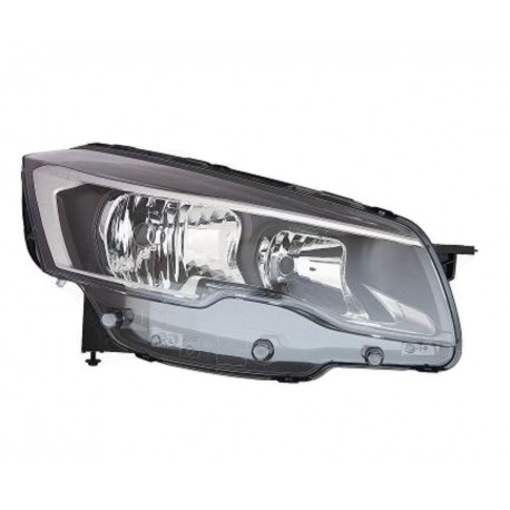 Proiettore faro H7-H7 con regolazione elettrica passeggero dx