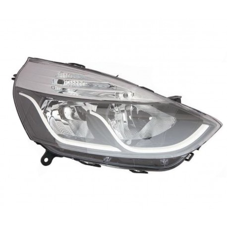 Proiettore faro H7-H1 con motorino passeggero dx