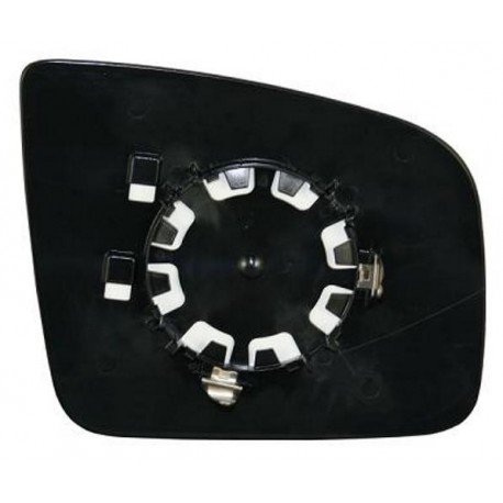 Piastra specchietto con vetro asferico lato guida - sx