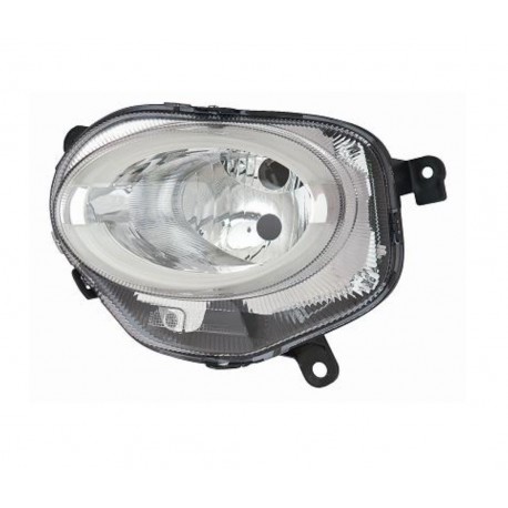 Proiettore faro H7-W21W a led regolazione manuale passeggero dx