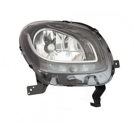 Proiettore faro H4 a led passeggero dx