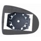 Piastra specchietto con vetro asferico lato guida - sx