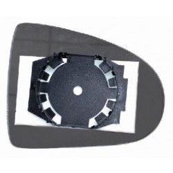 Piastra specchietto con vetro asferico lato guida - sx