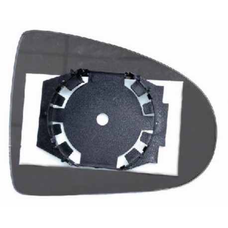 Piastra specchietto con vetro asferico lato guida - sx